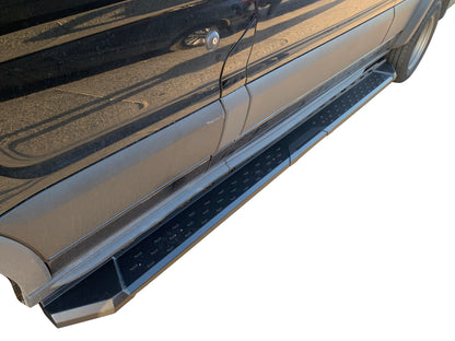 Vanguard Black Powdercoat Side Steps & Running Boards Running Boards Running Board for 2015-2021 nissan nv2500 nan