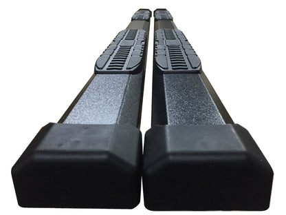 Vanguard Black Powdercoat Side Steps & Running Boards Running Boards Running Board for 2019-2025 chevrolet silverado 1500