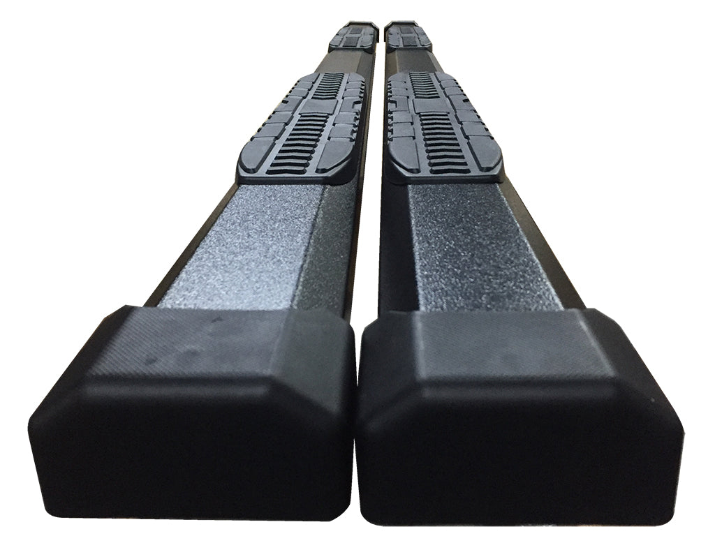Vanguard Black Powdercoat Side Steps & Running Boards Running Boards Running Board for 2020-2024 jeep gladiator