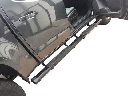 Vanguard Black Powdercoat Side Steps & Running Boards Running Boards Running Board for 2002-2008 dodge ram 1500 nan