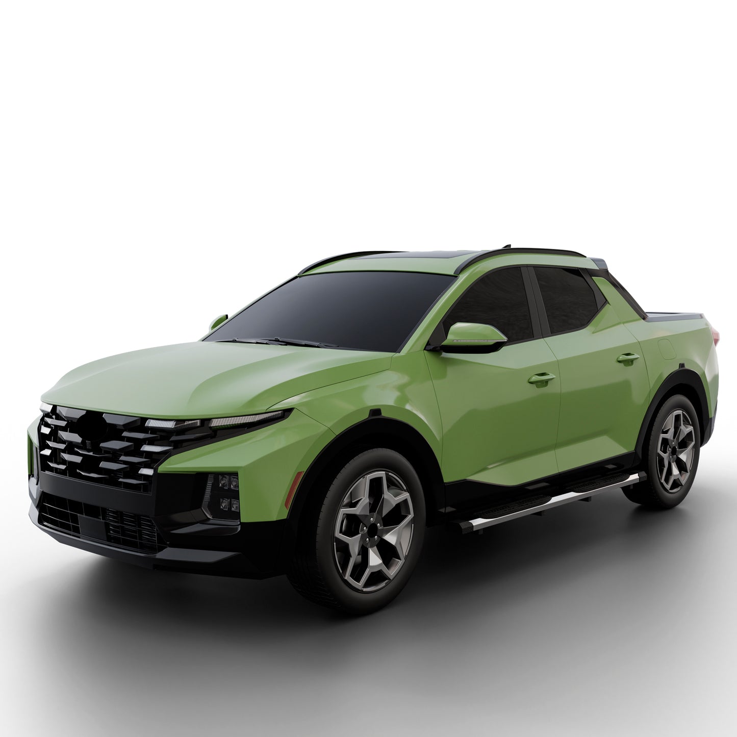 Vanguard Stainless Steel Side Steps & Running Boards Running Boards Running Board for 2022-2024 hyundai santa cruz