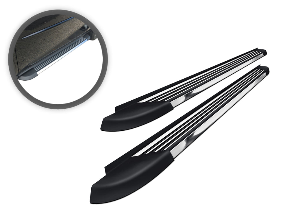 Vanguard Brushed Aluminum Side Steps & Running Boards Running Boards Running Board for 2006-2012 toyota rav4 nan