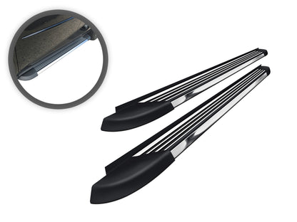 Vanguard Brushed Aluminum Side Steps & Running Boards Running Boards Running Board for 2019-2024 subaru ascent