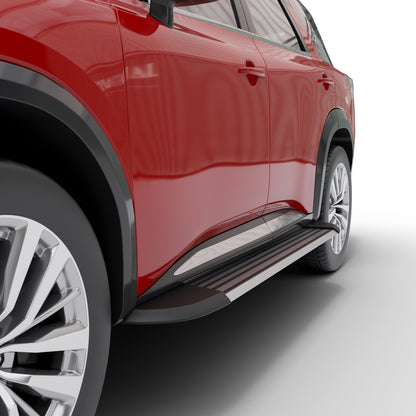 Vanguard Brushed Aluminum Side Steps & Running Boards Running Boards Step Nerf Bar for 2022-2024 nissan pathfinder