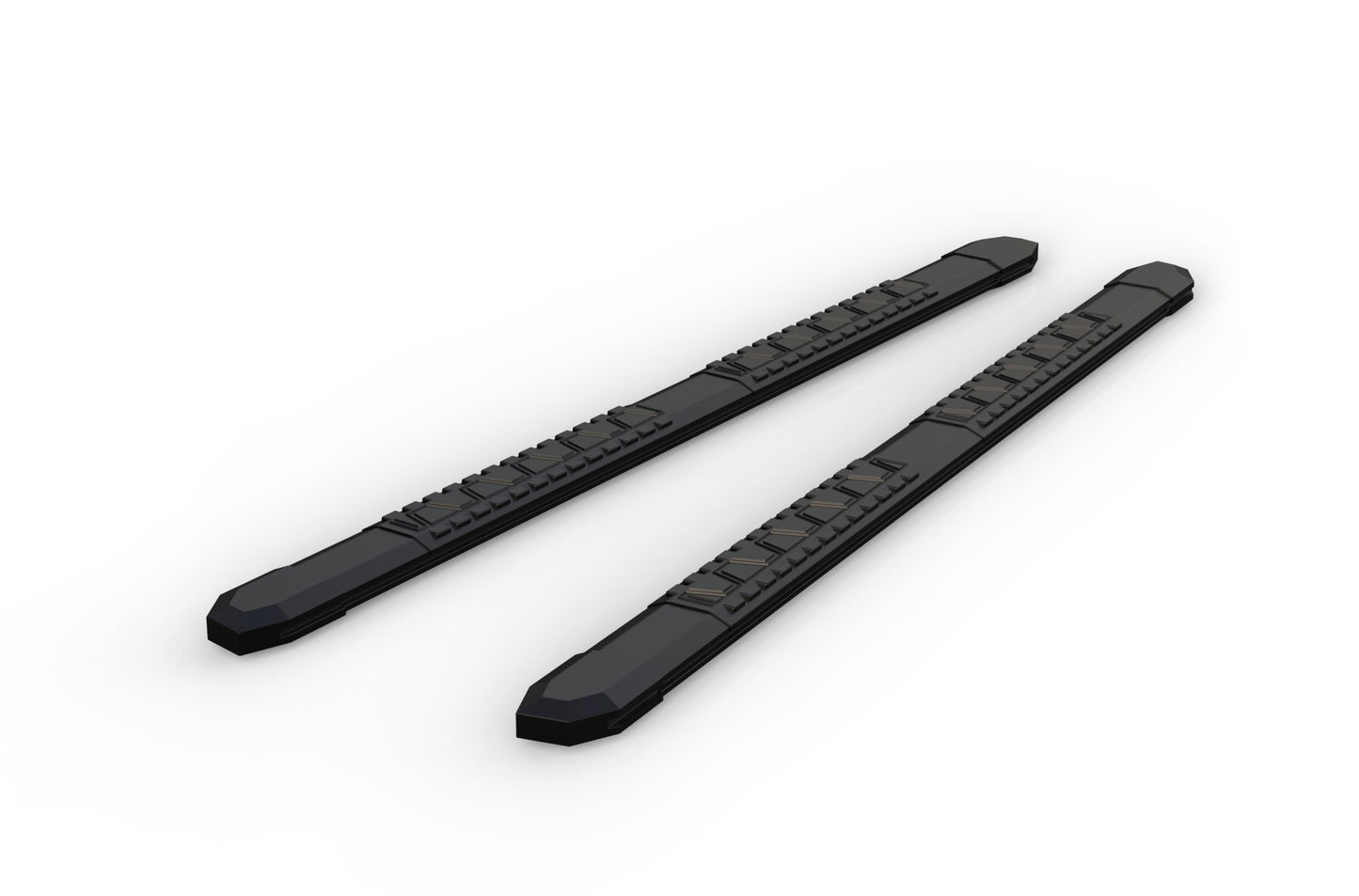 Vanguard Black Powdercoat Side Steps & Running Boards Running Boards Running Board for 2002-2008 dodge ram 1500 nan