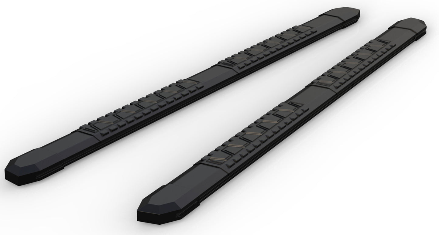 Vanguard Black Powdercoat Side Steps & Running Boards Running Boards Running Board for 2009-2016 gmc acadia nan