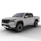Vanguard Black Powdercoat Side Steps & Running Boards Side Steps Running Board for 2005-2024 nissan frontier