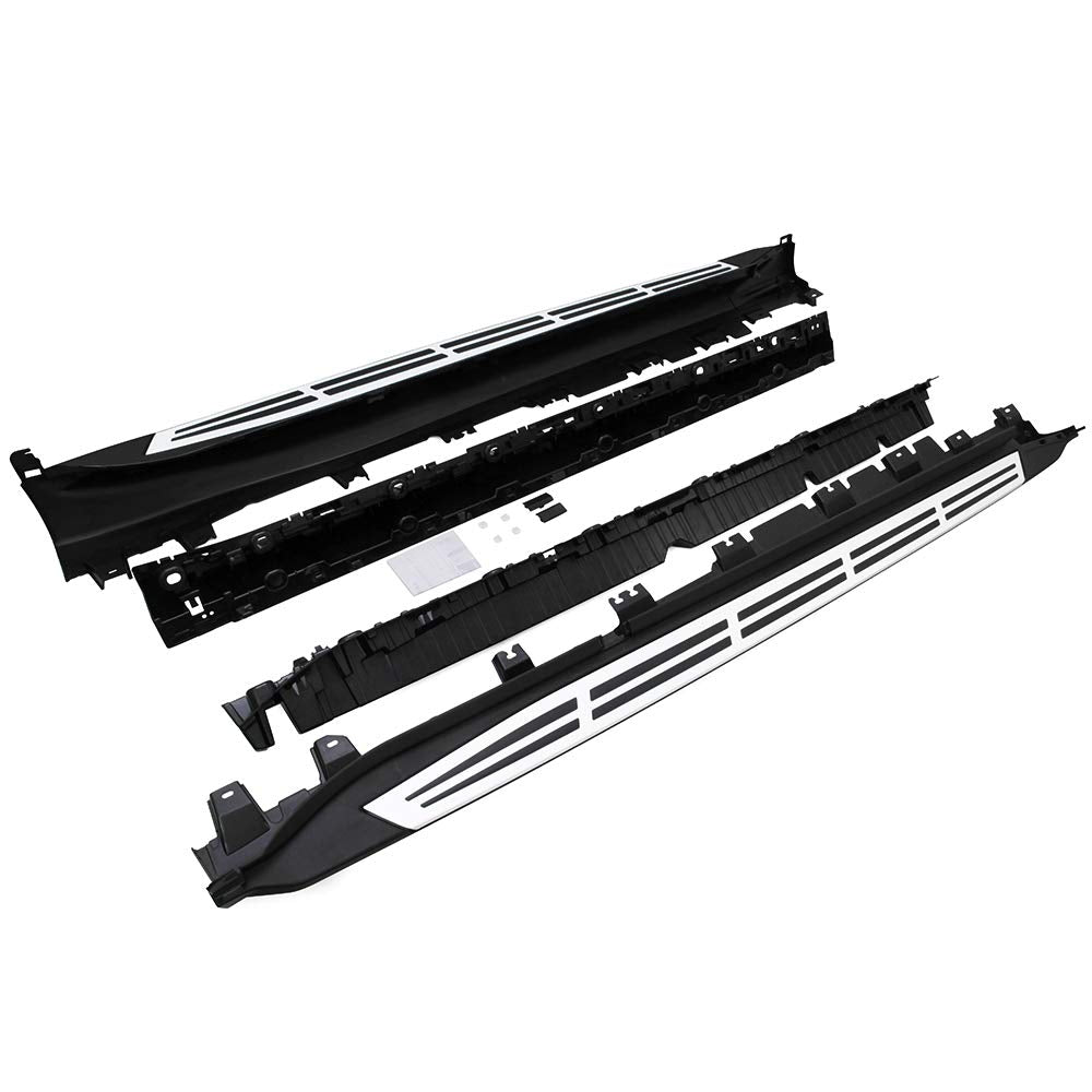 Vanguard Brushed Aluminum Side Steps & Running Boards Running Boards Running Board for 2019-2025 bmw x5 nan