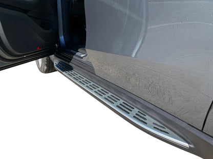 Vanguard Brushed Aluminum Side Steps & Running Boards Running Boards Running Board for 2021-2024 mercedes-benz gle450