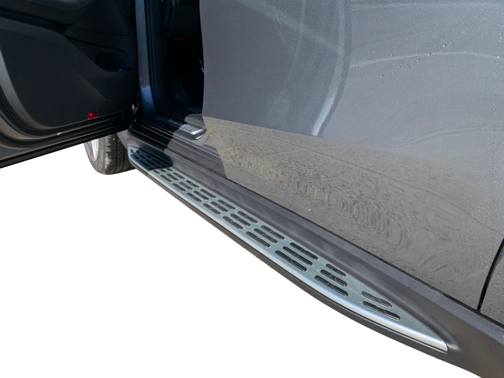 Vanguard Brushed Aluminum Side Steps & Running Boards Running Boards Running Board for 2020-2024 mercedes-benz gls580