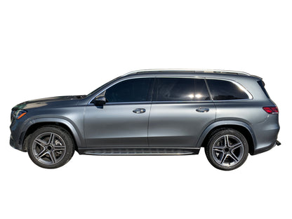 Vanguard Brushed Aluminum Side Steps & Running Boards Running Boards Running Board for 2021-2024 mercedes-benz gls63 amg