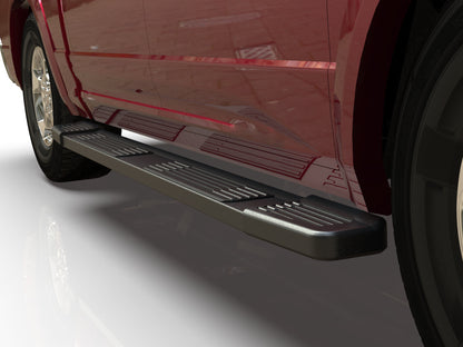 Vanguard Black Powdercoat Side Steps & Running Boards Running Boards Running Board for 2019-2025 gmc sierra 1500 nan