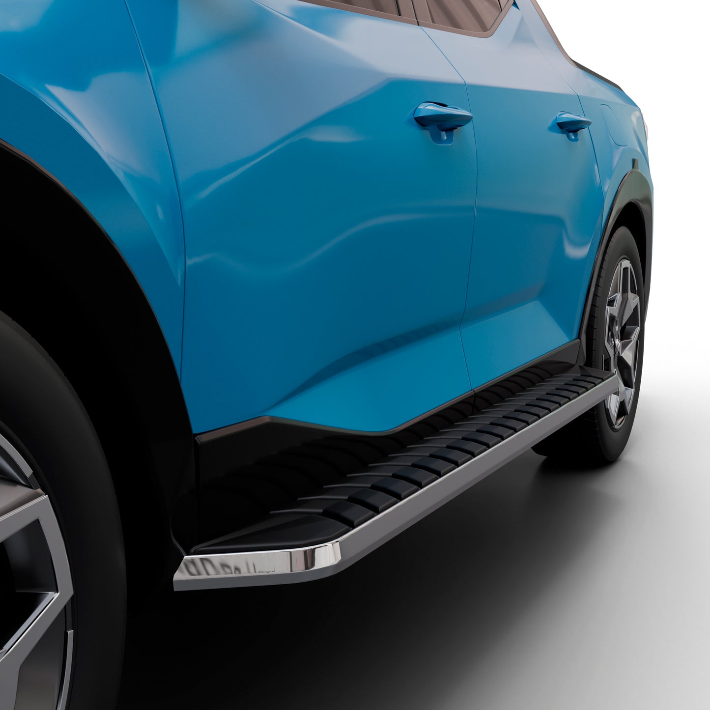Vanguard Black Side Steps & Running Boards Running Boards Running Board for 2022-2024 hyundai santa cruz