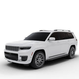 Vanguard Black Side Steps & Running Boards Running Boards Step Nerf Bar for 2021-2024 jeep grand cherokee l