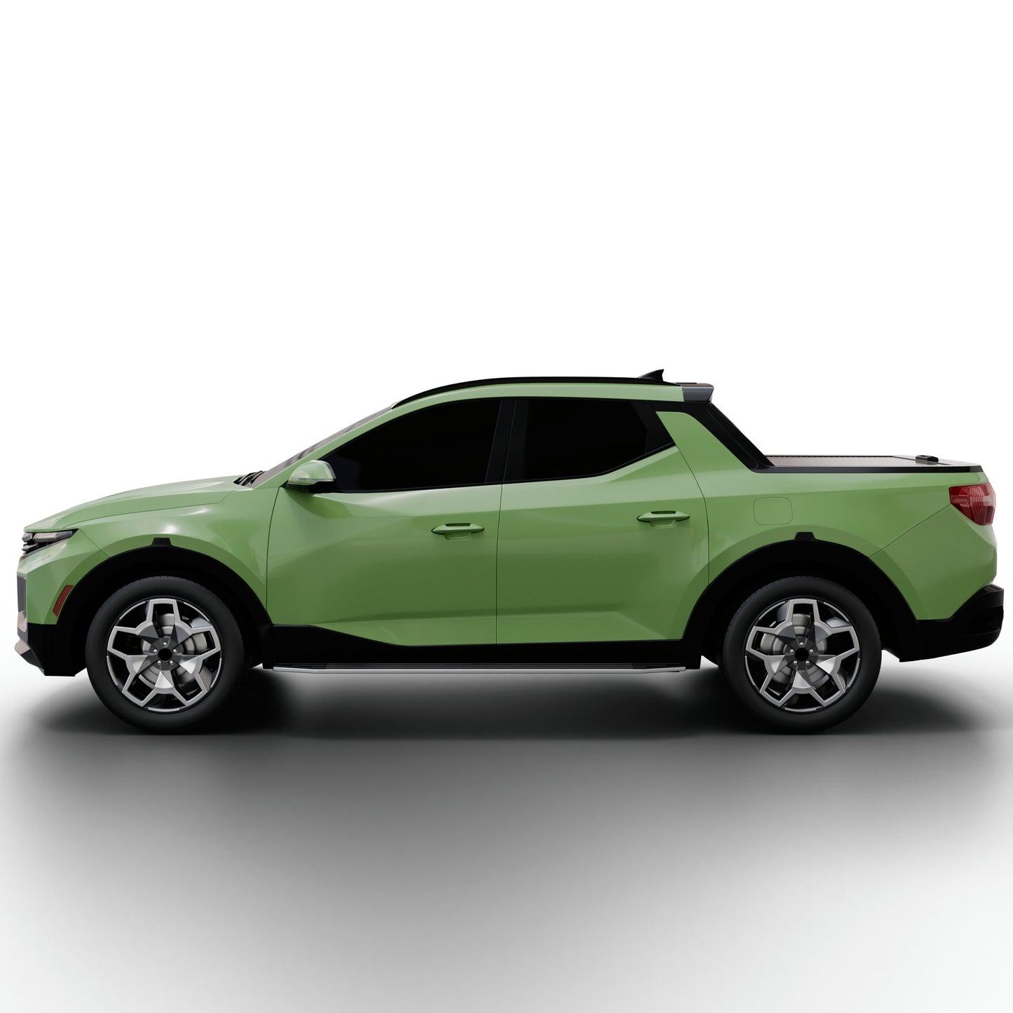 Vanguard Black Side Steps & Running Boards Running Boards Running Board for 2022-2024 hyundai santa cruz