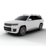 Vanguard Black Side Steps & Running Boards Running Boards Running Board for 2021-2024 jeep grand cherokee l