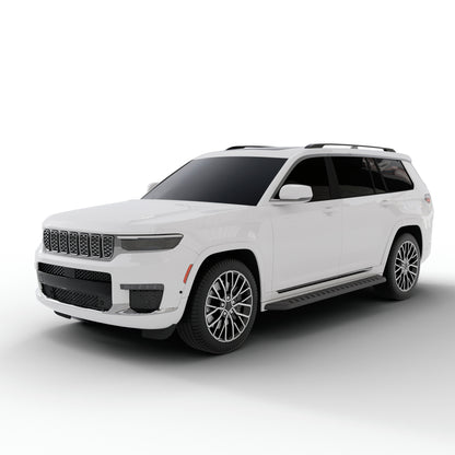 Vanguard Black Side Steps & Running Boards Running Boards Running Board for 2022-2024 jeep grand cherokee