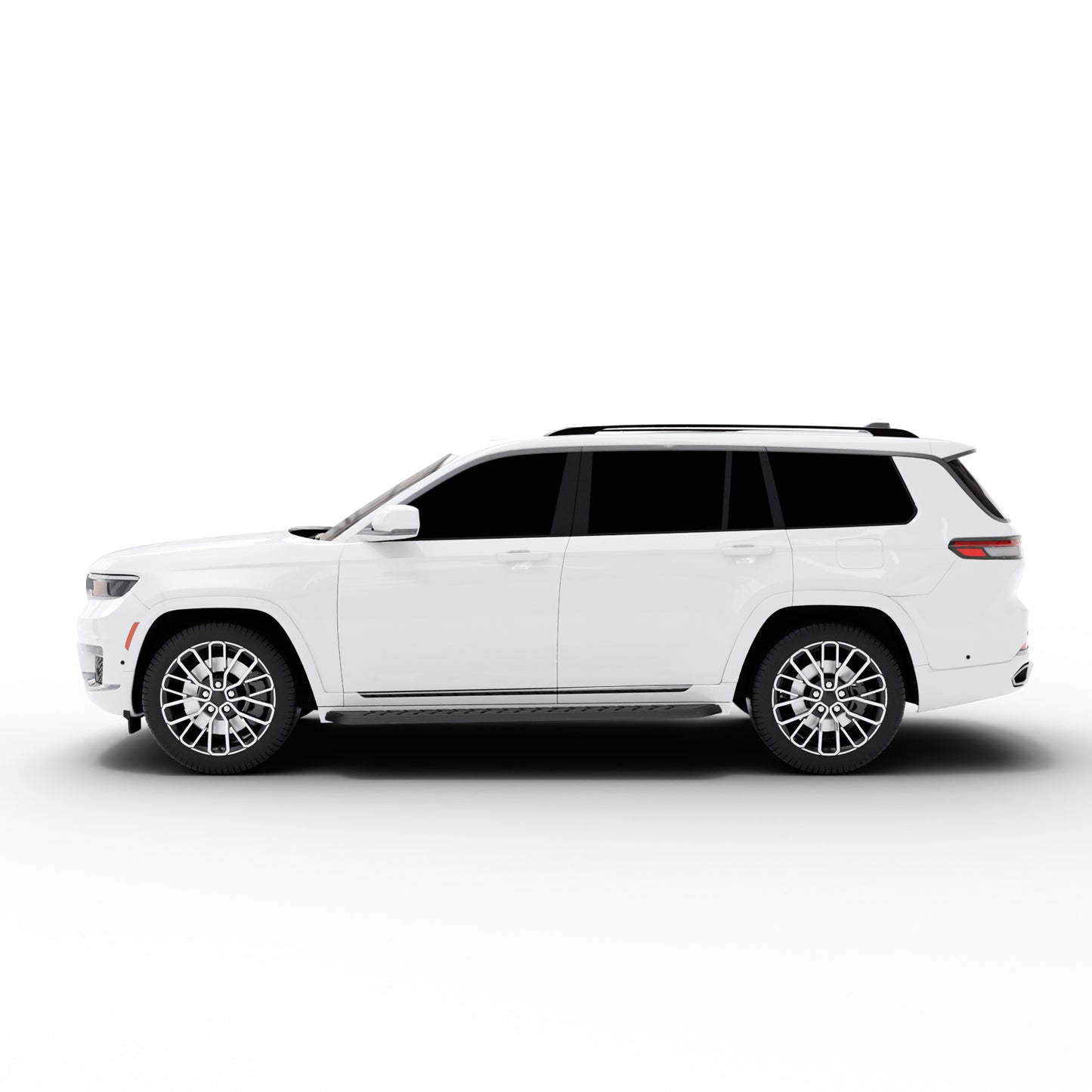 Vanguard Black Side Steps & Running Boards Running Boards Running Board for 2022-2024 jeep grand cherokee