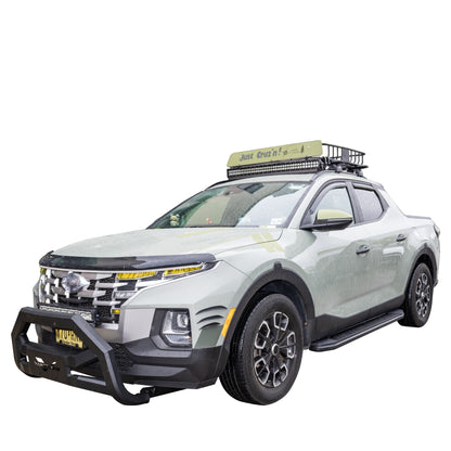 Vanguard Black Side Steps & Running Boards Running Boards Running Board for 2022-2024 hyundai santa cruz