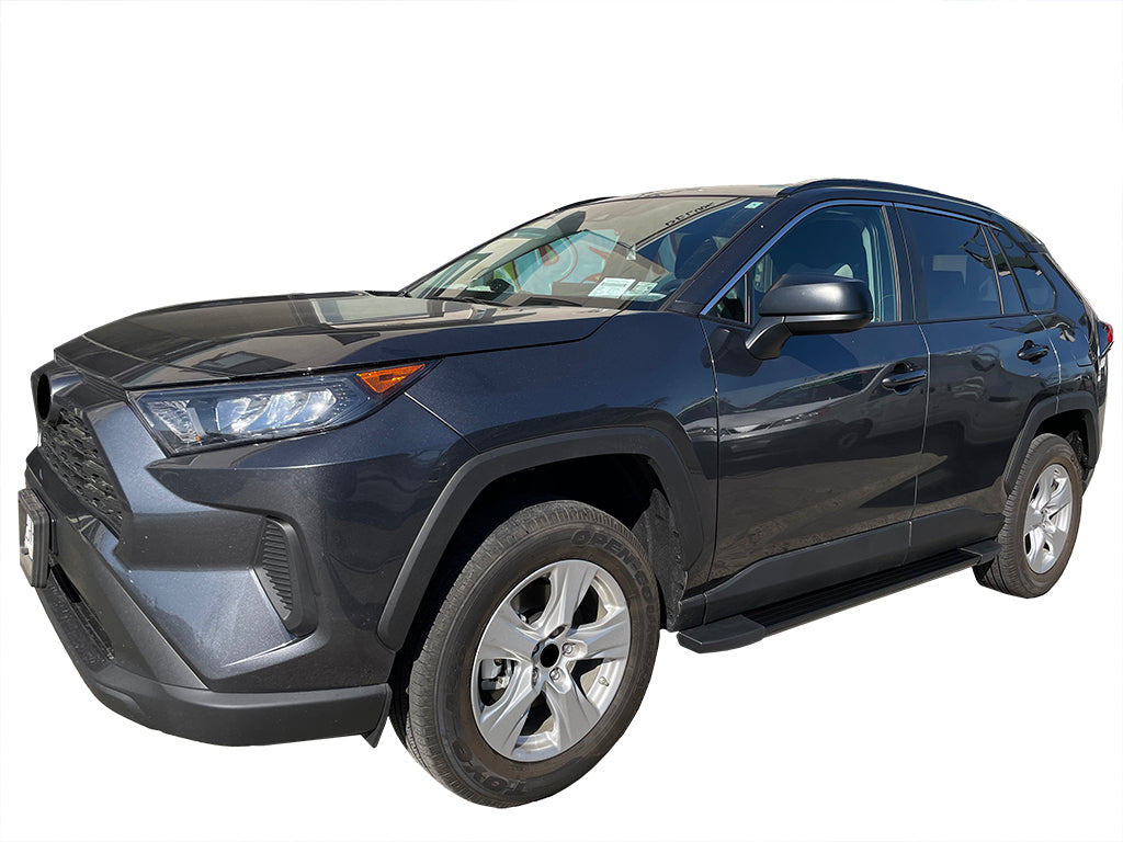 Vanguard Black Side Steps & Running Boards Running Boards Running Board for 2019-2024 toyota rav4