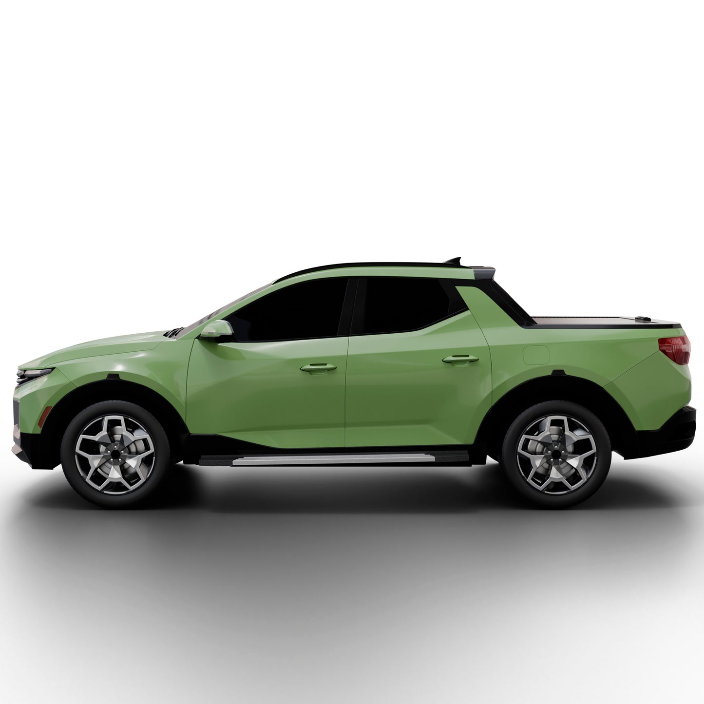Vanguard Black Side Steps & Running Boards Running Boards Running Board for 2022-2024 hyundai santa cruz