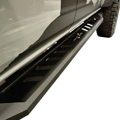 Vanguard Black Powdercoat Side Steps & Running Boards Running Boards Running Board for 2021-2024 ford bronco