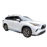 Vanguard Black Side Steps & Running Boards Running Boards Running Board for 2020-2024 toyota highlander