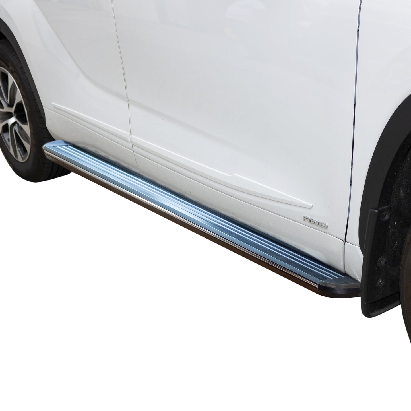 Vanguard Black Side Steps & Running Boards Running Boards Running Board for 2020-2024 toyota highlander