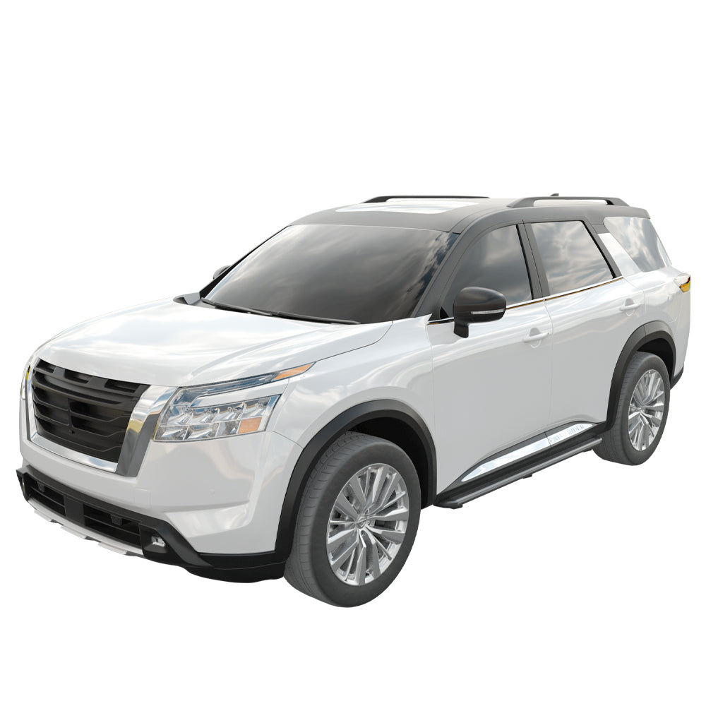 Vanguard Black Side Steps & Running Boards Running Boards Running Board for 2022-2024 nissan pathfinder
