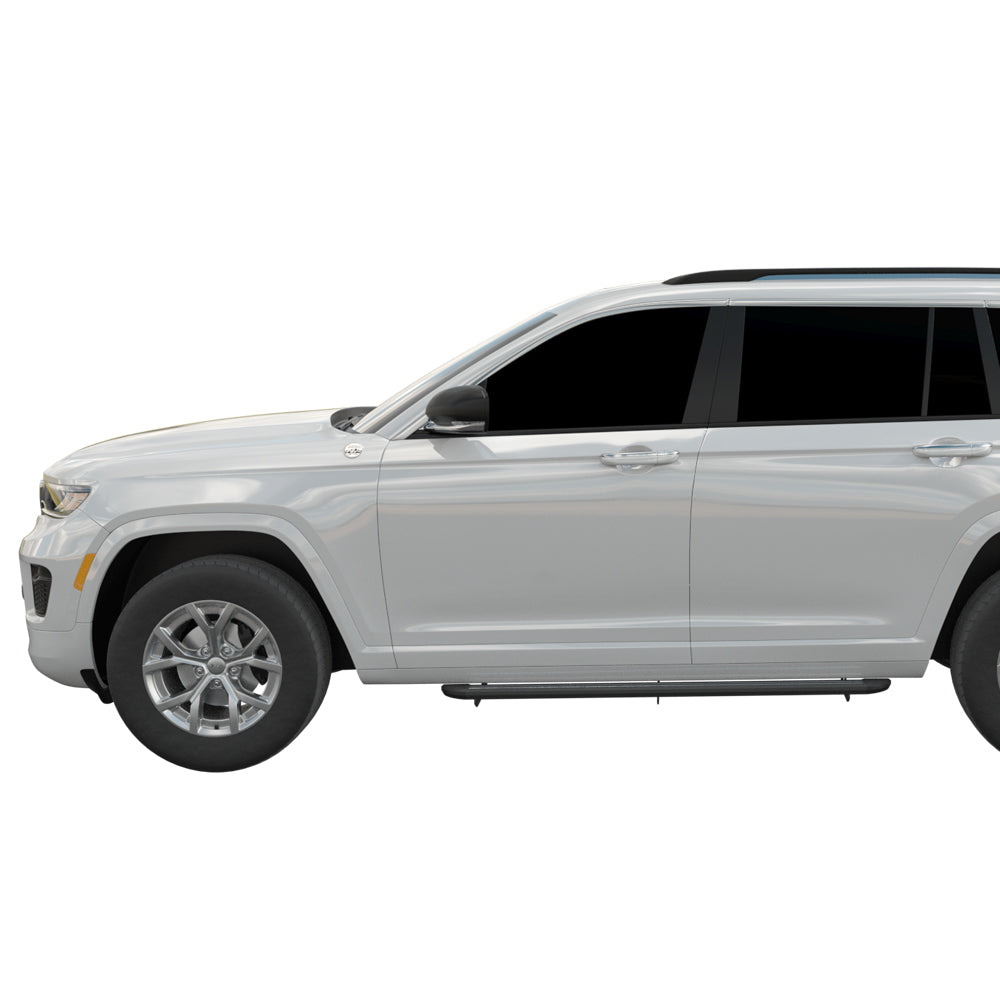 Vanguard Black Side Steps & Running Boards Running Boards Running Board for 2021-2024 jeep grand cherokee l