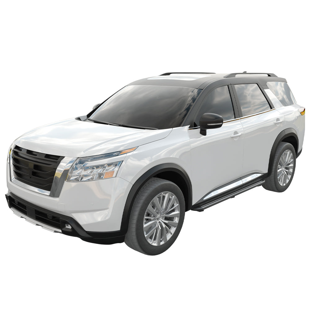 Vanguard Black Side Steps & Running Boards Running Boards Running Board for 2022-2024 nissan pathfinder