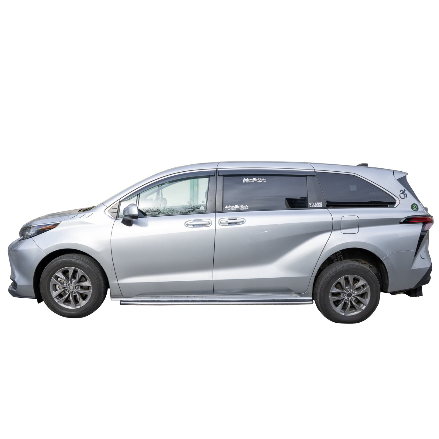 Vanguard Black Side Steps & Running Boards Running Boards Running Board for 2021-2024 toyota sienna