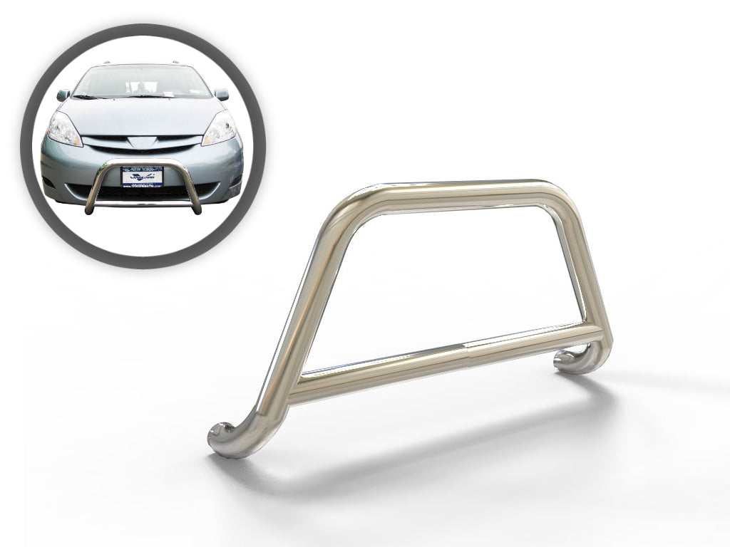 Vanguard Stainless Steel Front Guards Bull Bars Bumper Guard for 2018-2020 toyota sienna nan
