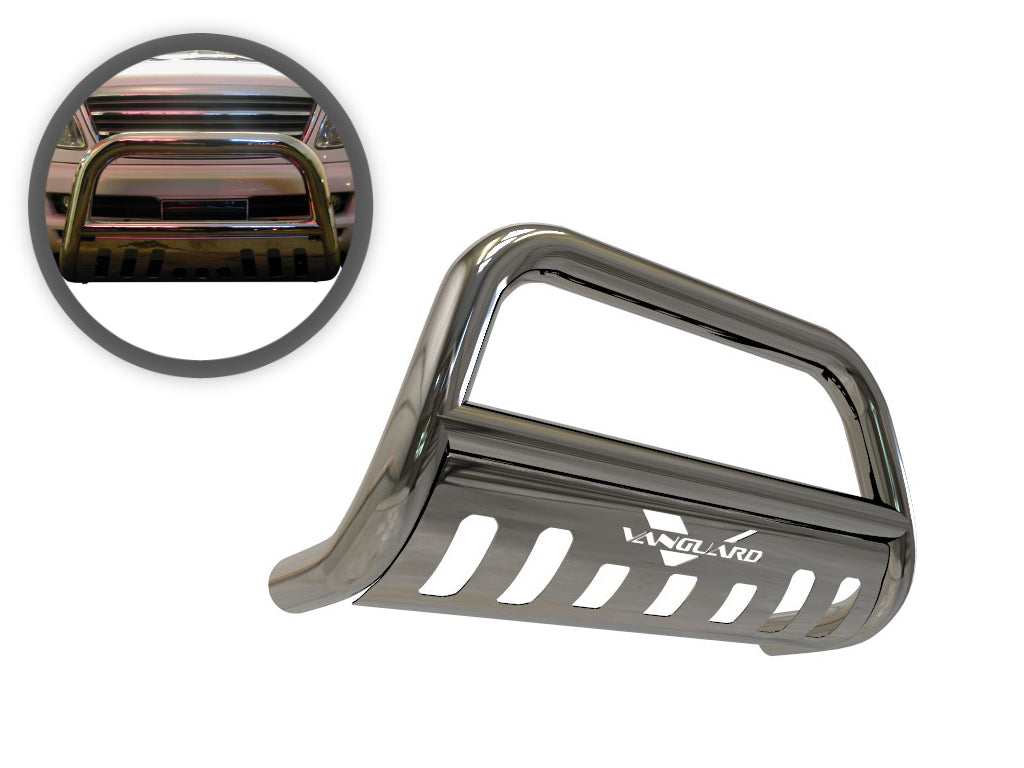 Vanguard Stainless Steel Front Guards Bull Bars Bumper Guard for 1998-2007 toyota land cruiser nan