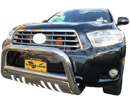 Vanguard Stainless Steel Front Guards Bull Bars Bumper Guard for 2008-2010 toyota highlander nan