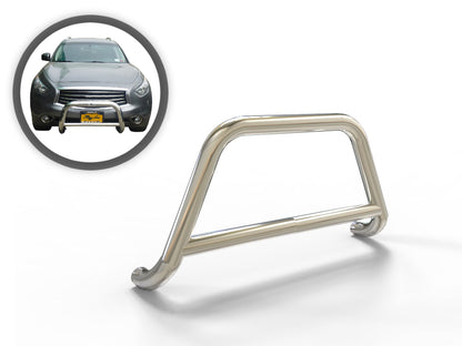 Vanguard Stainless Steel Front Guards Bull Bars Bumper Guard for 2014-2017 infiniti qx70 nan