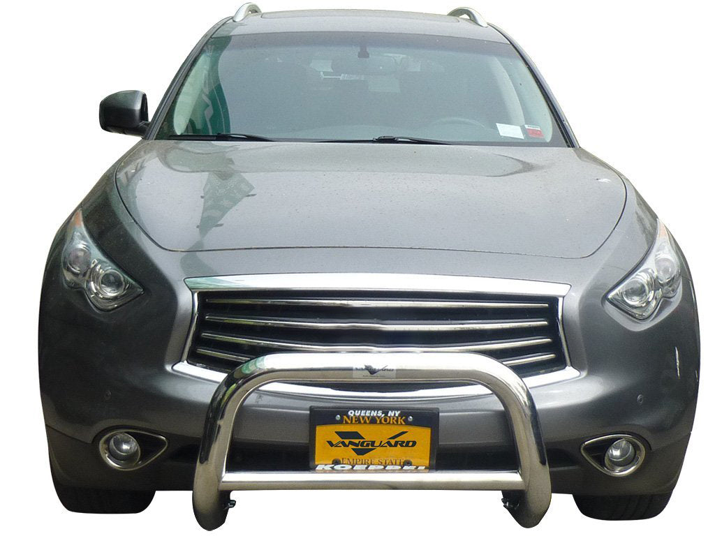 Vanguard Stainless Steel Front Guards Bull Bars Bumper Guard for 2009-2012 infiniti fx35 nan