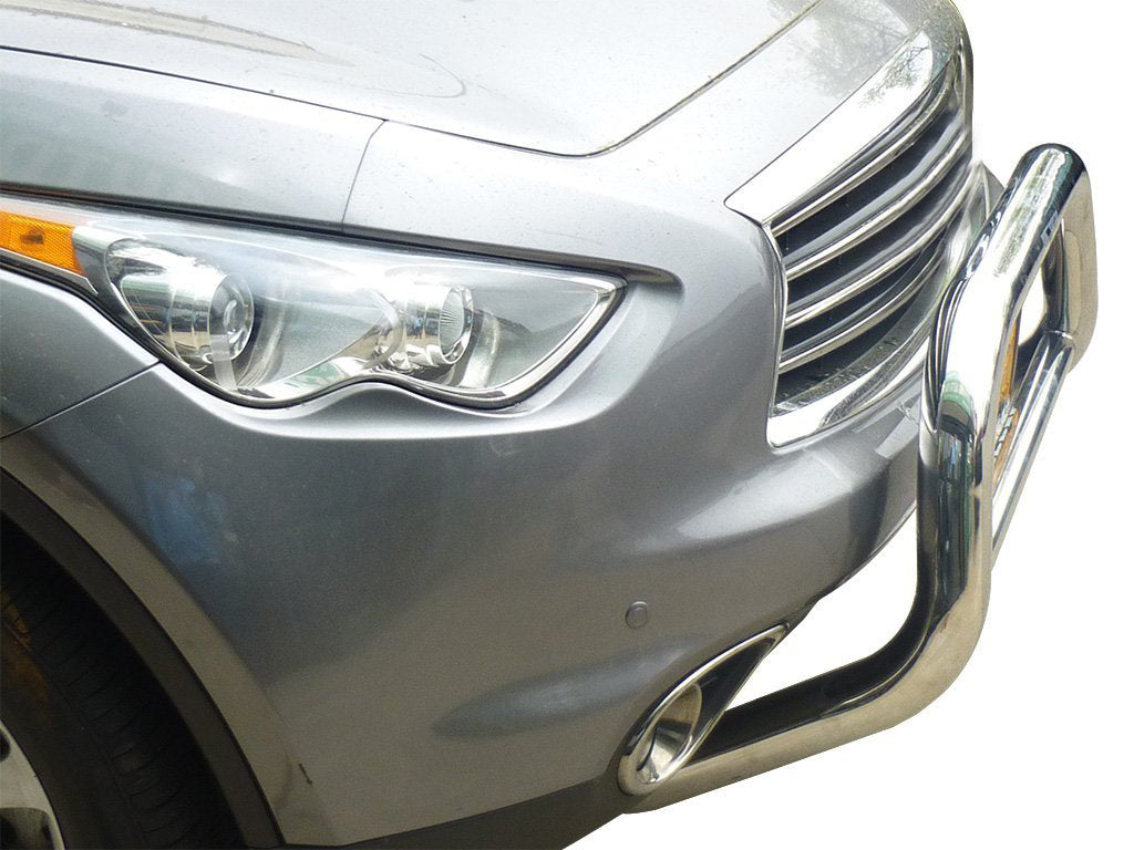 Vanguard Stainless Steel Front Guards Bull Bars Bumper Guard for 2009-2012 infiniti fx35 nan