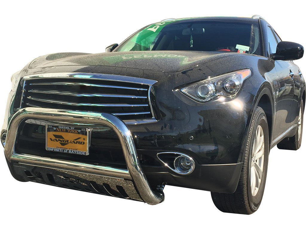 Vanguard Stainless Steel Front Guards Bull Bars Bumper Guard for 2003-2008 infiniti fx35 nan