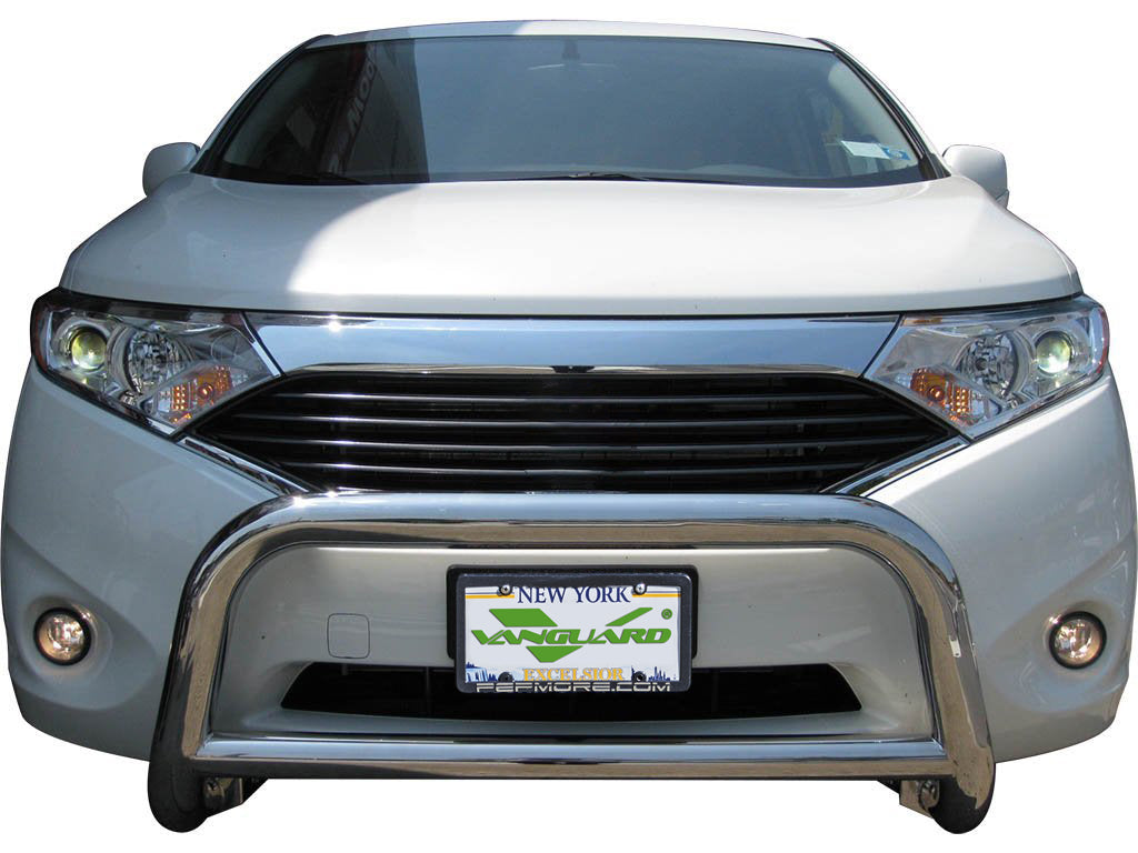 Vanguard Stainless Steel Front Guards Bull Bars Bumper Guard for 2011-2017 nissan quest nan