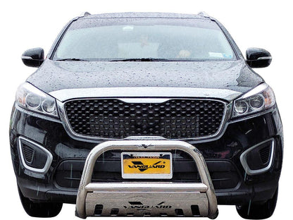 Vanguard Stainless Steel Front Guards Bull Bars Bumper Guard for 2013-2018 hyundai santa fe nan