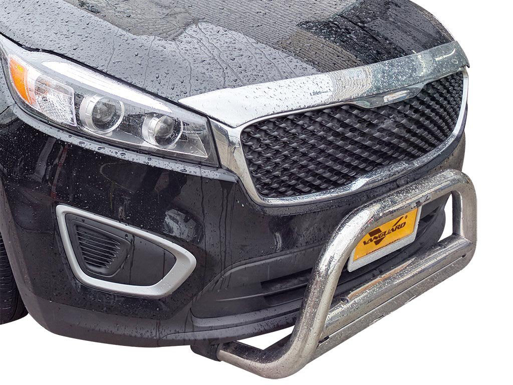 Vanguard Stainless Steel Front Guards Bull Bars Bumper Guard for 2013-2018 hyundai santa fe nan
