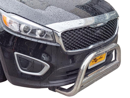 Vanguard Stainless Steel Front Guards Bull Bars Bumper Guard for 2013-2018 hyundai santa fe nan