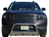 Vanguard Stainless Steel Front Guards Bull Bars Bumper Guard for 2017-2024 gmc acadia