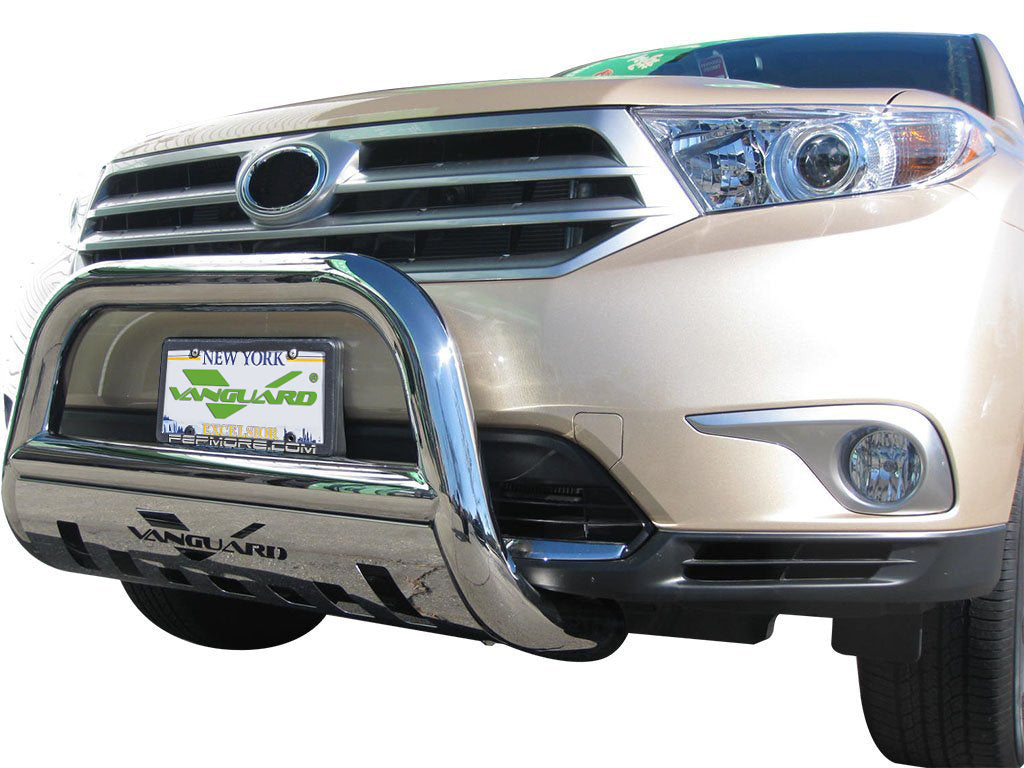 Vanguard Stainless Steel Front Guards Bull Bars Bumper Guard for 2011-2013 toyota highlander nan