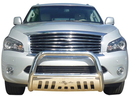 Vanguard Stainless Steel Front Guards Bull Bars Bumper Guard for 2011-2013 infiniti qx56 nan