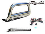 Vanguard Stainless Steel Front Guards Bull Bars Bumper Guard for 2015-2015 mercedes-benz ml400 nan