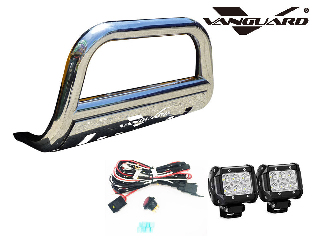 Vanguard Stainless Steel Front Guards Bull Bars Bumper Guard for 2008-2015 nissan rogue nan