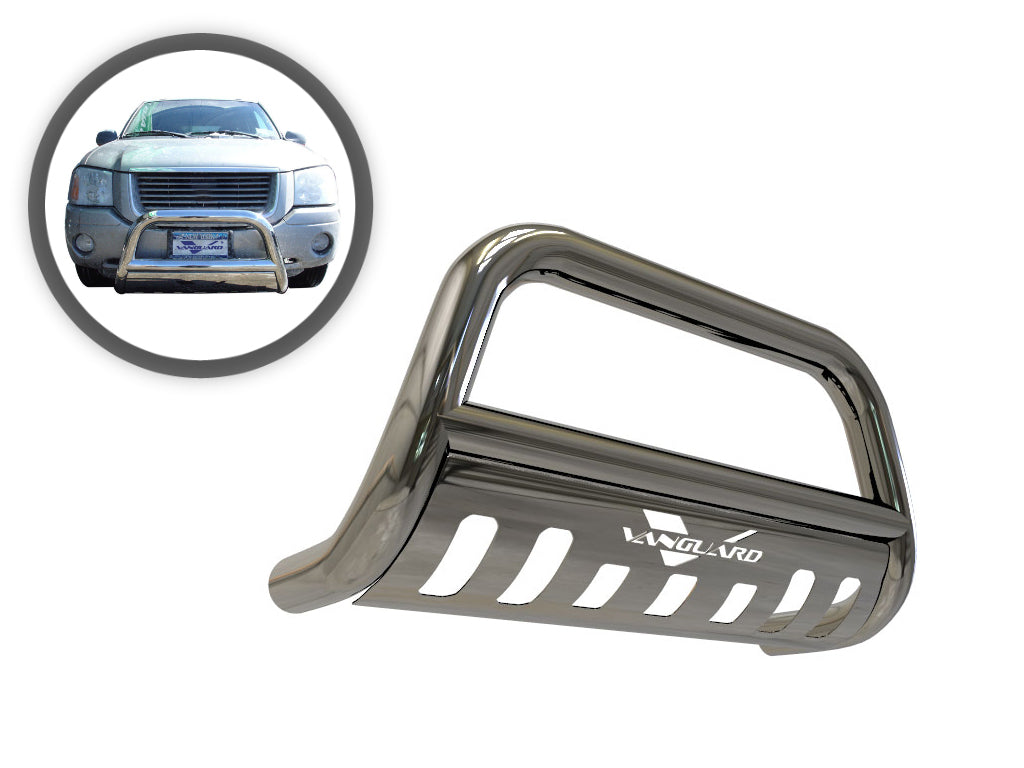 Vanguard Stainless Steel Front Guards Bull Bars Bumper Guard for 2002-2009 gmc envoy nan