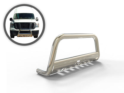 Vanguard Stainless Steel Front Guards Bull Bars Bumper Guard for 2012-2021 nissan nv1500 nan